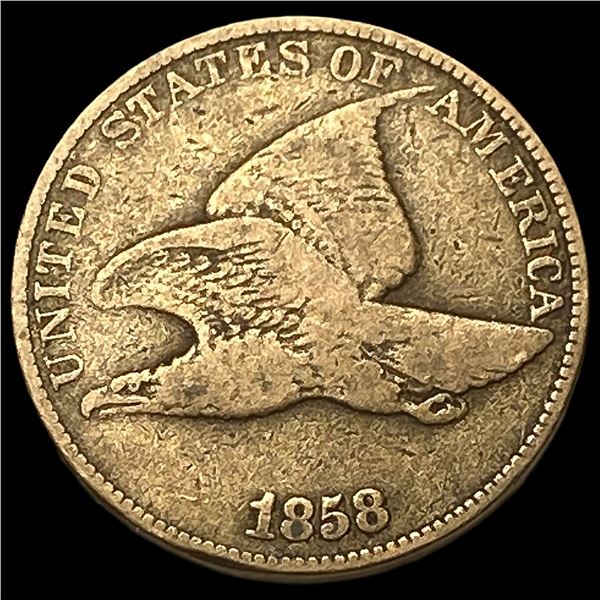 1858 Flying Eagle Cent LIGHTLY CIRCULATED