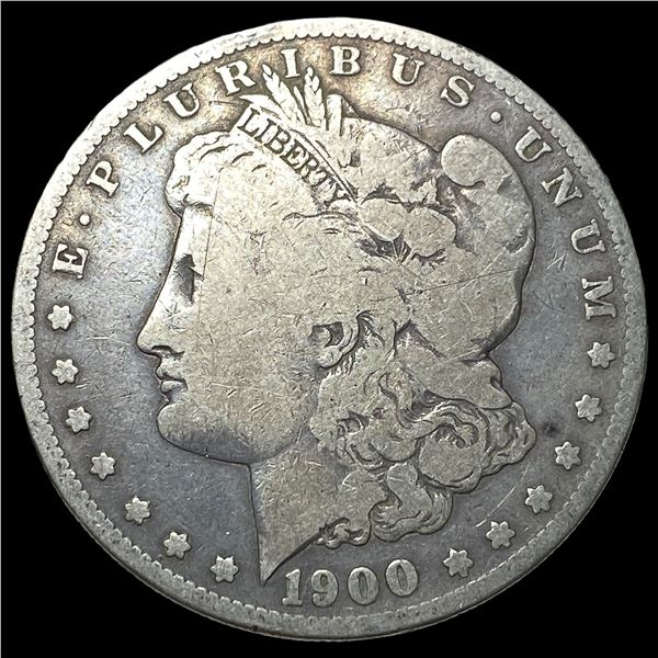 1900-S Silver Morgan Dollar ABOUT  UNCIRCULATED