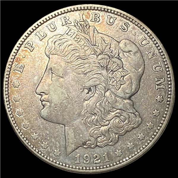 1921-D Silver Morgan Dollar NEARLY  UNCIRCULATED