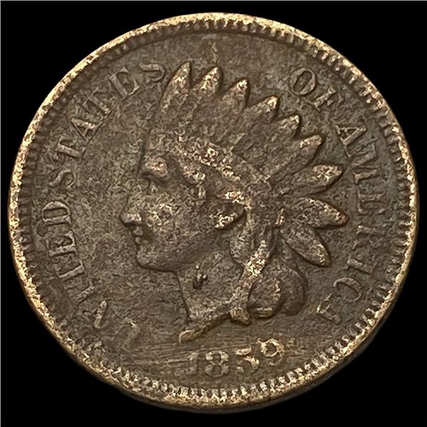 1859 Indian Head Cent NICELY CIRCULATED