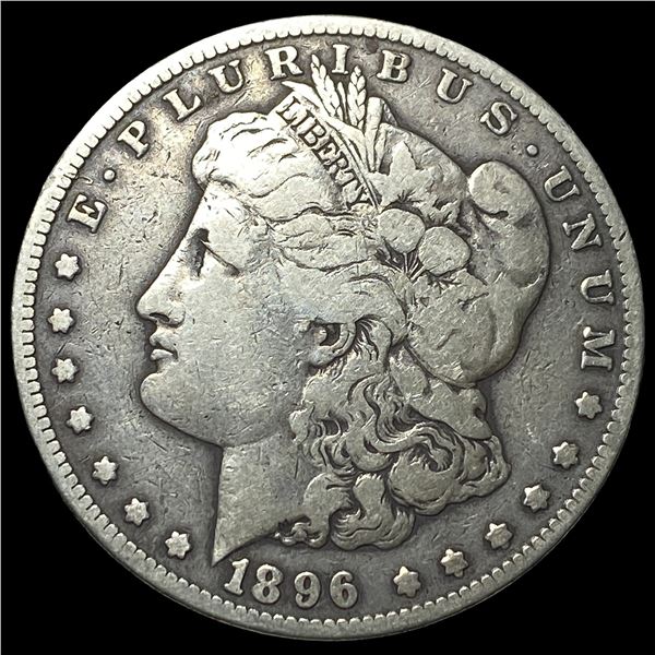 1896-S Silver Morgan Dollar LIGHTLY  CIRCULATED