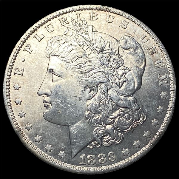 1883-O Silver Morgan Dollar CHOICE AU