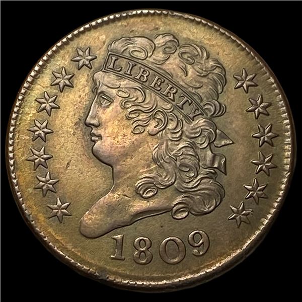 1809 Classic Head Half Cent CHOICE AU