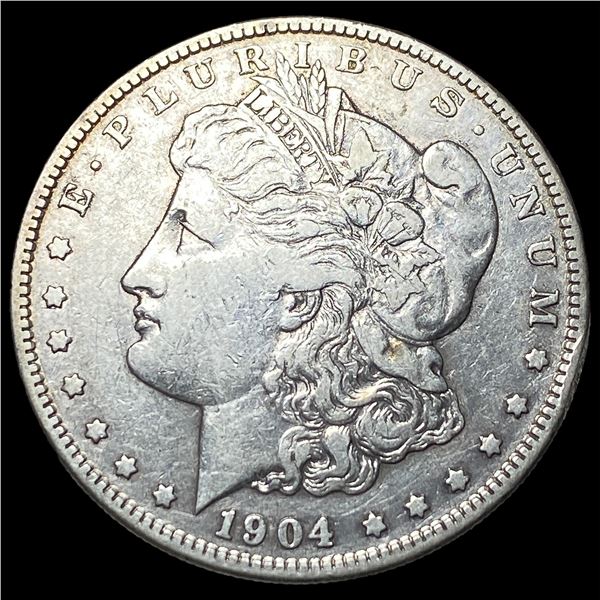 1904-S Silver Morgan Dollar NEARLY  UNCIRCULATED