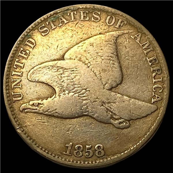 1858 Flying Eagle Cent LIGHTLY CIRCULATED