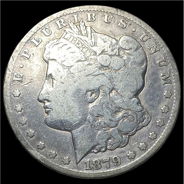 1879-CC Silver Morgan Dollar LIGHTLY  CIRCULATED