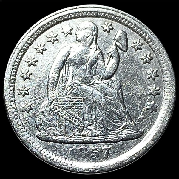 1857 Seated Liberty Dime CLOSELY UNCIRCULATED
