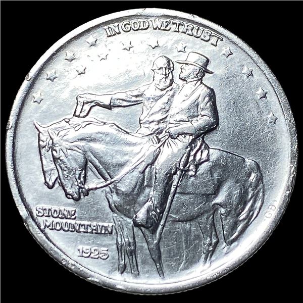 1925 Stone Mountain Silver Half Dollar  UNCIRCULATED