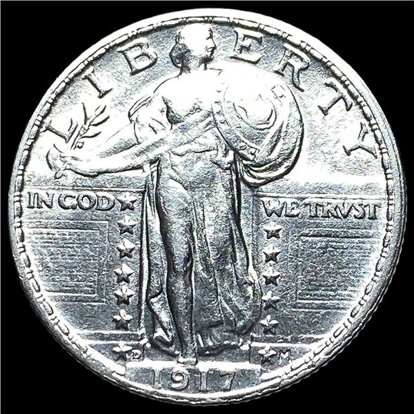 1917-D Type 2 Standing Liberty Quarter  UNCIRCULATED