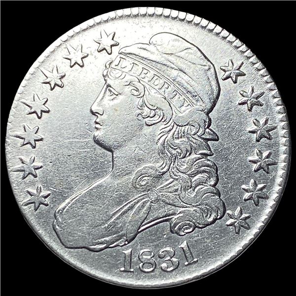1831 Capped Bust Half Dollar CLOSELY  UNCIRCULATED