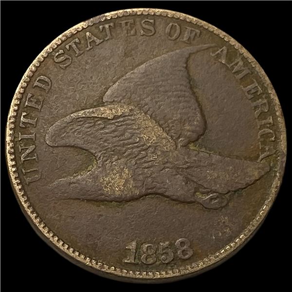 1858 Flying Eagle Cent LIGHTLY CIRCULATED