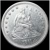 Image 1 : 1861 Seated Liberty Quarter CLOSELY  UNCIRCULATED