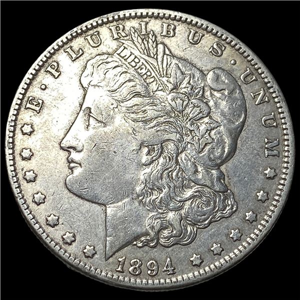 1894-O Silver Morgan Dollar NEARLY  UNCIRCULATED