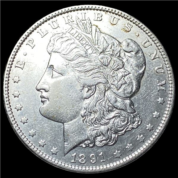 1891 Morgan Silver Dollar CLOSELY  UNCIRCULATED