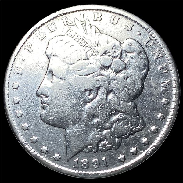 1891-CC Silver Morgan Dollar HIGH GRADE
