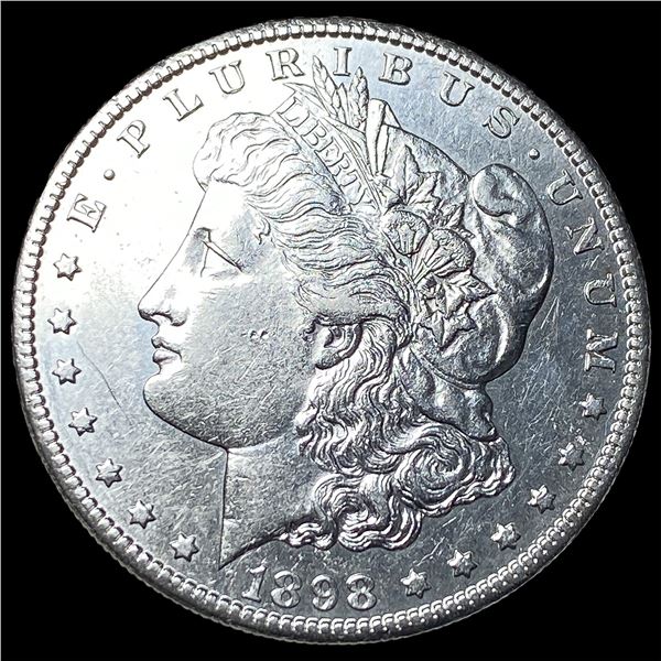 1898-S Morgan Silver Dollar CLOSELY  UNCIRCULATED