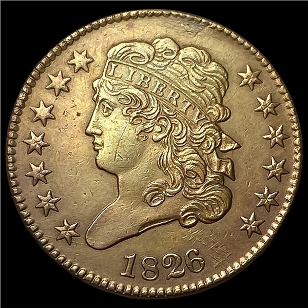 1826 Classic Head Half Cent UNCIRCULATED
