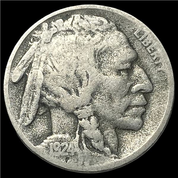 1924-S Buffalo Nickel LIGHTLY CIRCULATED