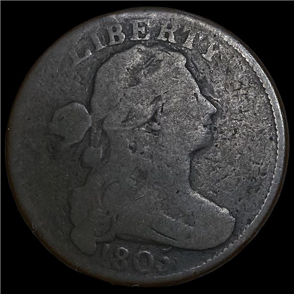 1805 Draped Bust Large Cent NICELY CIRCULATED