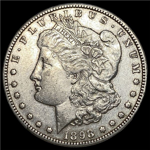 1898-S Silver Morgan Dollar CLOSELY  UNCIRCULATED
