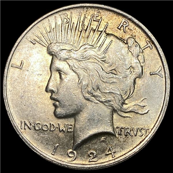 1924 Silver Peace Dollar UNCIRCULATED