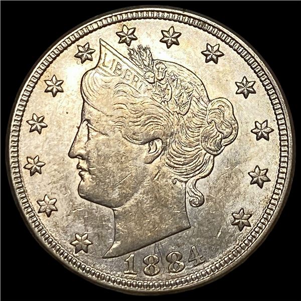 1884 Liberty Head Nickel CLOSELY UNCIRCULATED