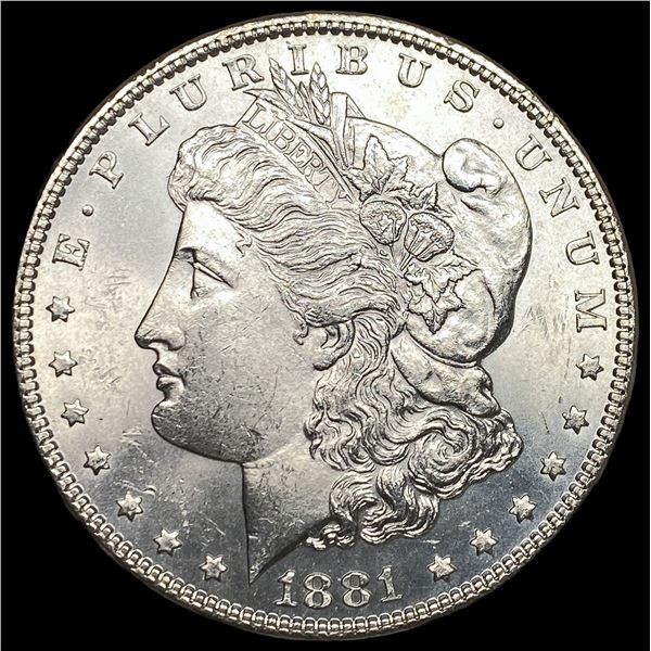 1881 Silver Morgan Dollar CHOICE BU