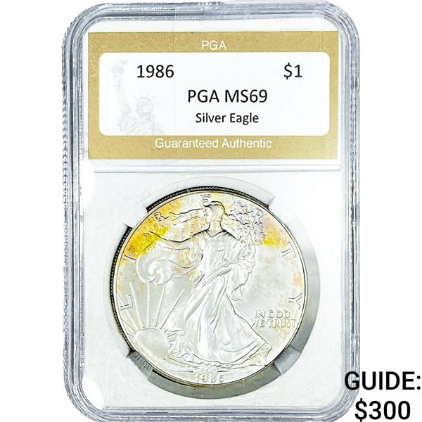 1986 Silver Eagle PGA MS69