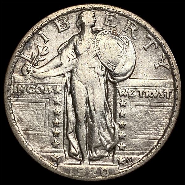 1920 Standing Liberty Quarter NEARLY  UNCIRCULATED