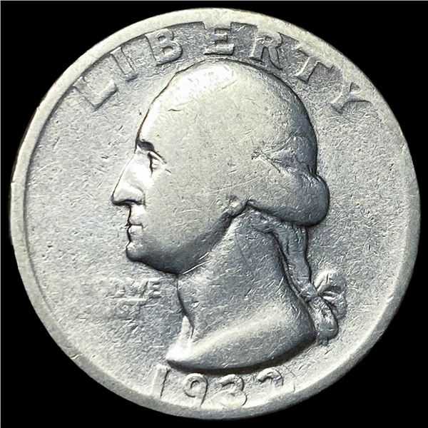 1932-D Washington Quarter LIGHTLY CIRCULATED