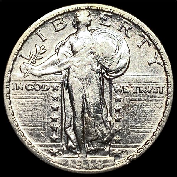 1918-D Standing Liberty Quarter UNCIRCULATED