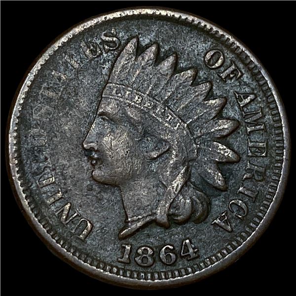 1864 Indian Head Cent NEARLY UNCIRCULATED
