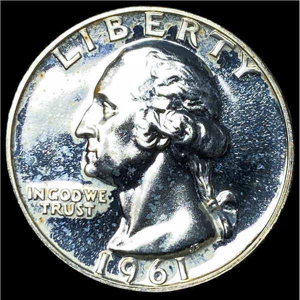 1961 Silver Washington Quarter CHOICE PROOF