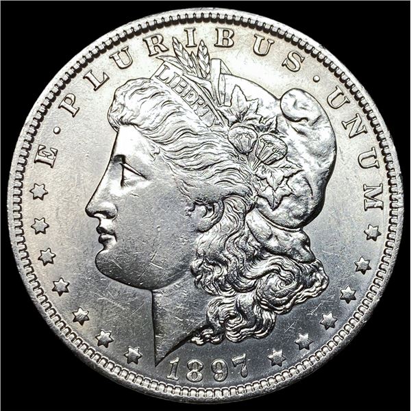 1897-O Silver Morgan Dollar ABOUT  UNCIRCULATED