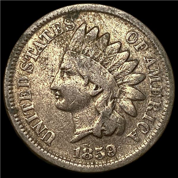 1859 Indian Head Cent LIGHTLY CIRCULATED