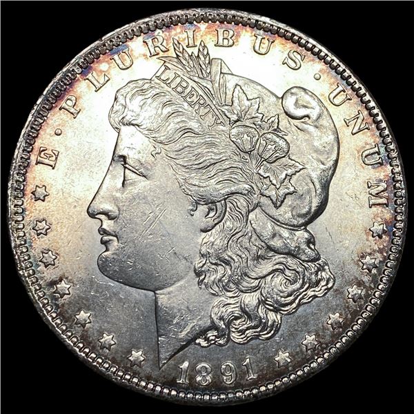 1891 Morgan Silver Dollar UNCIRCULATED