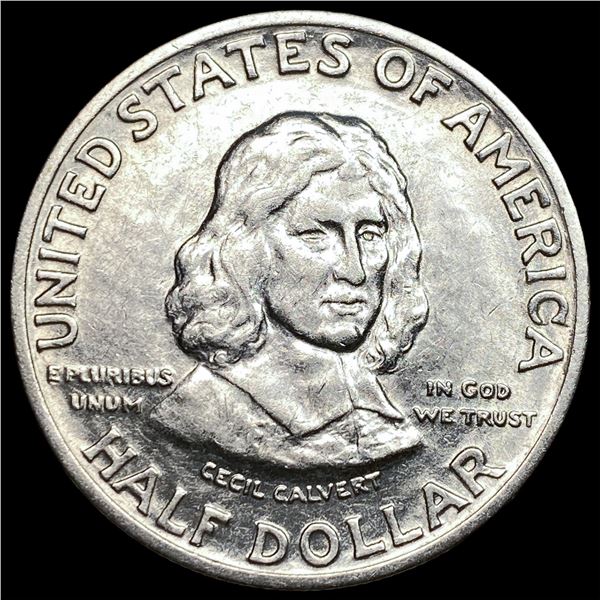 1934 Silver Maryland Half Dollar CHOICE BU