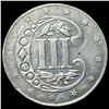 Image 2 : 1861 Silver Three-Cent Piece CLOSELY  UNCIRCULATED