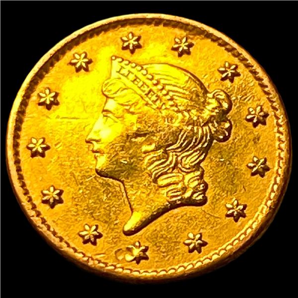 1851 Gold $1 Liberty Head Type 1 HIGH GRADE