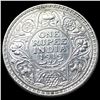Image 2 : 1919 British-India Silver One Rupee CLOSELY  UNCIRCULATED