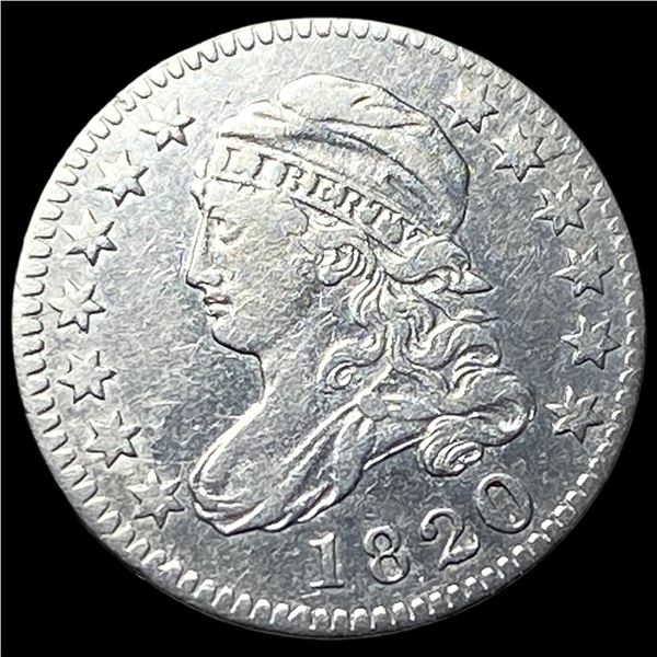 1820 Capped Bust Dime NEARLY UNCIRCULATED