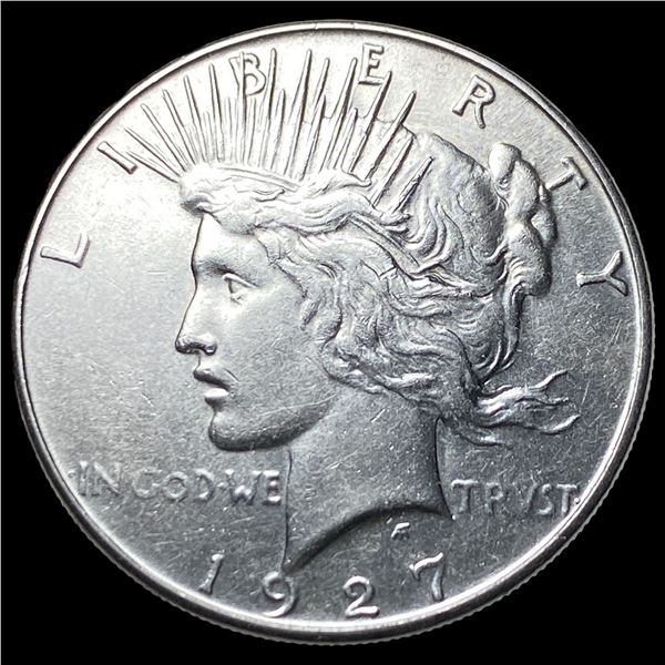 1927-S Silver Peace Dollar CLOSELY  UNCIRCULATED
