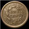 Image 2 : 1855 Braided Hair Large Cent CLOSELY  UNCIRCULATED