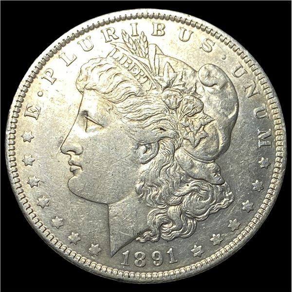 1891-O Silver Morgan Dollar CLOSELY  UNCIRCULATED