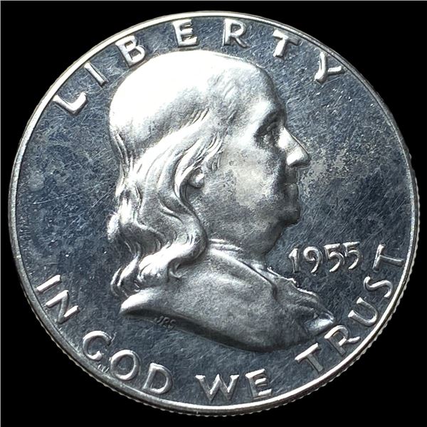1955 Franklin Silver Half Dollar GEM PROOF