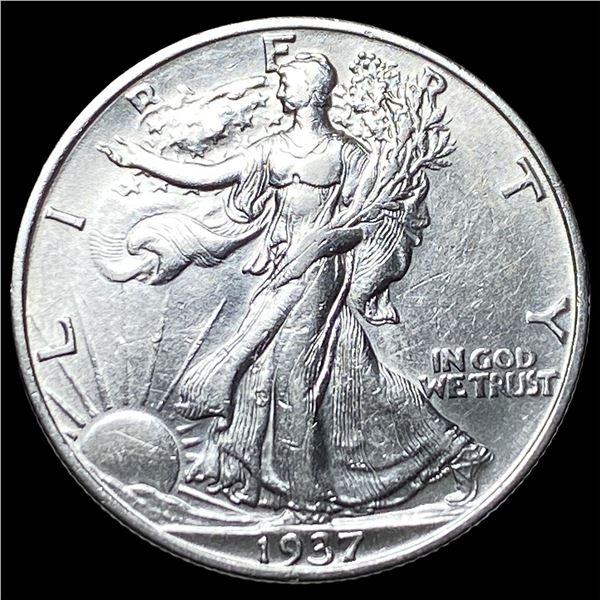 1937-S Walking Liberty Half Dollar CLOSELY  UNCIRCULATED