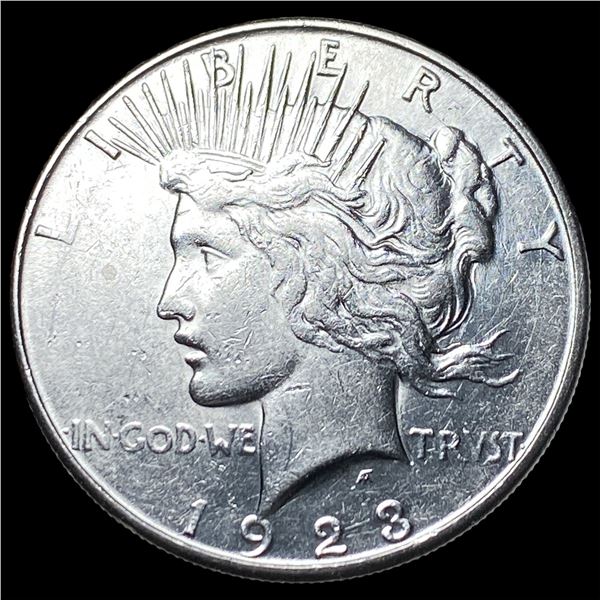 1923-S Silver Peace Dollar CLOSELY  UNCIRCULATED
