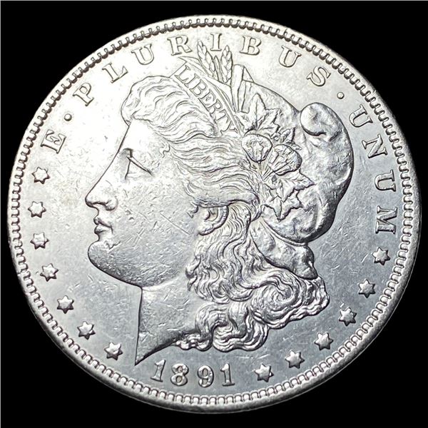 1891-CC Silver Morgan Dollar CLOSELY  UNCIRCULATED