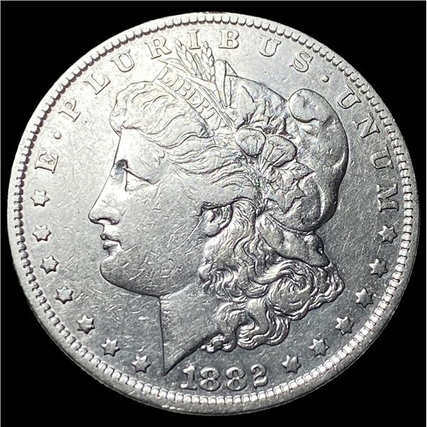 1882-O Silver Morgan Dollar NEARLY  UNCIRCULATED