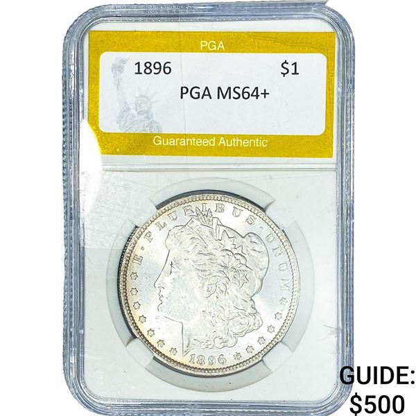 1896 Morgan Silver Dollar PGA MS64+